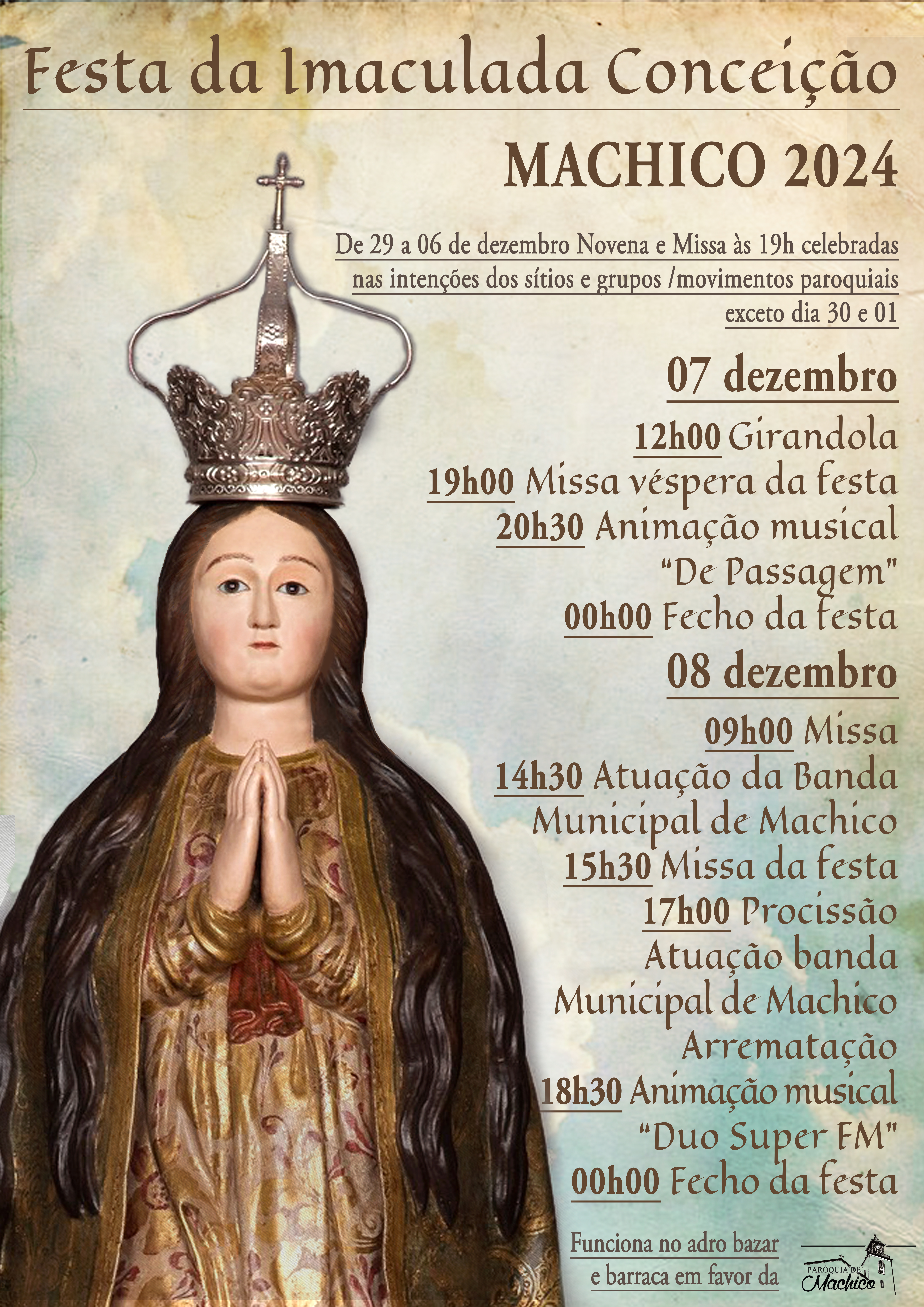 Festa da Imaculada Conceição 2024